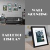 Hongkee 7x10 Frame with Real Glass - Display Pictures 5.5x8.5