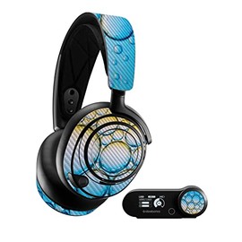 MightySkins Carbon Fiber Skin Compatible with SteelSeries Arctis Nova Pro - Sunrise Bubbles | Protective, Durable Textured Carbon Fiber Finish | Easy to Apply and Change Styles | Made in The USA