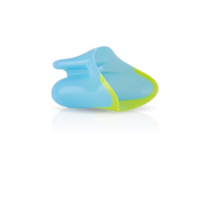 Nuby Tear-Free Rinse Pail, Aqua, 5 Inch (Pack of 1)
