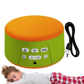 Sound Machine | White Noise Sound Machine for Sleeping | Natural Soother Electronic Gadgets with Auto-Off Timer Function for Apartment Hotel Travel Meditation Privacy
