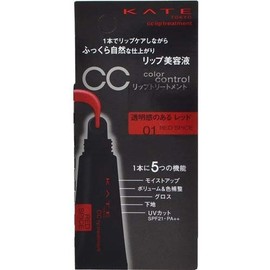 カネボウ ケイト CCリップトリートメント SPF21 PA++ 01 透明感のあるレッド