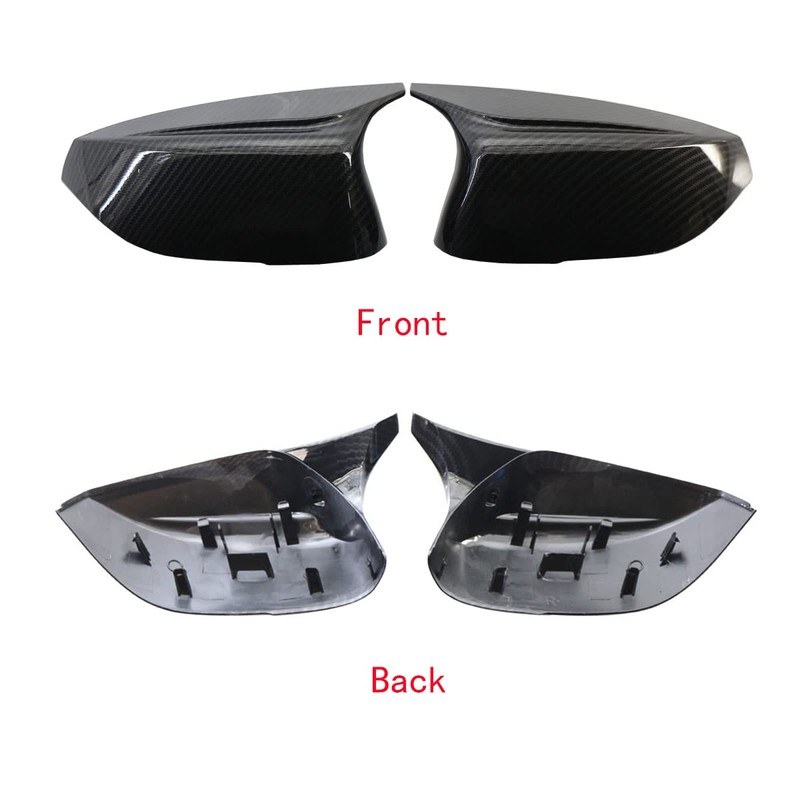 KYYET Side Door Wing Mirror Cover Caps Sport Style Compatible