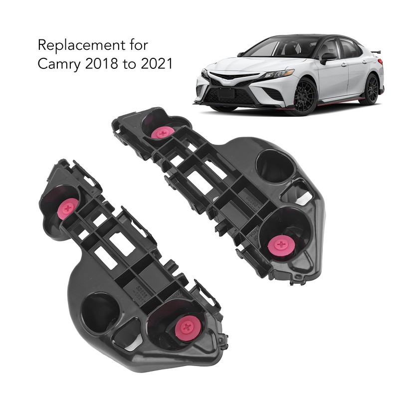2 Pcs Front Bumper Bracket Retainer 52536‑33060 Beam Hold Mount