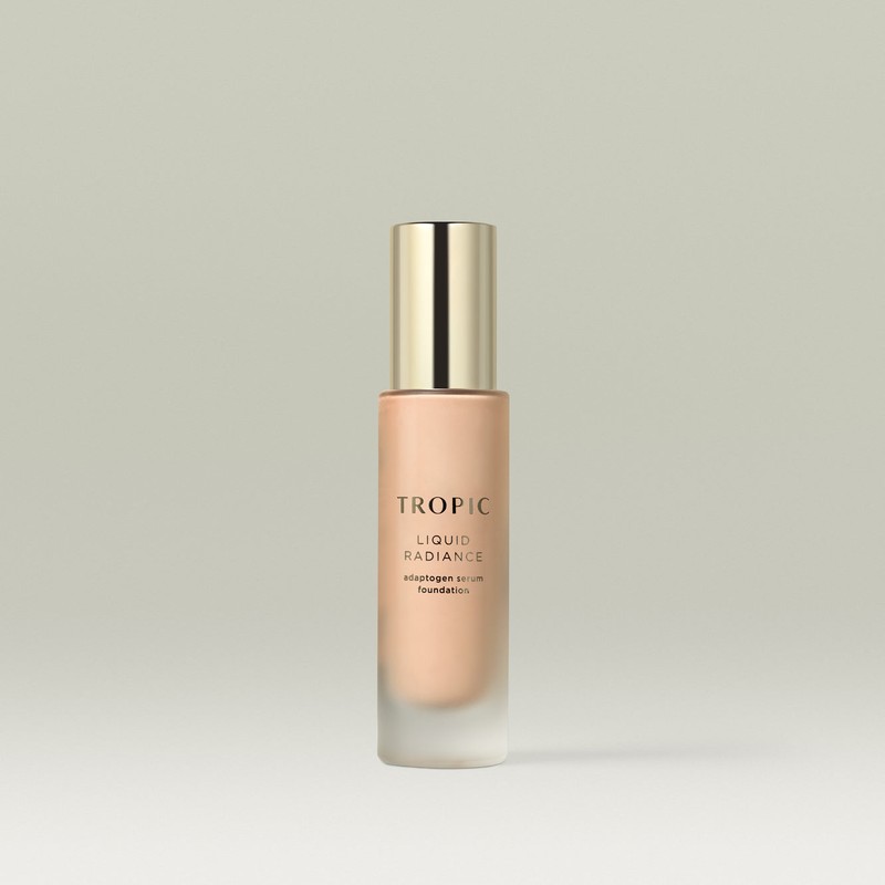 Tropic Skincare Liquid Radiance Adaptogen Serum Foundation, Shade 10 (Deep