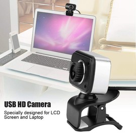 01 HD 1080P Webcam,USB with MIC 12MP HD Web Camera Cam 360° for LCD Screen Laptop for/MSN/ICQ Night Vision USB Camera HD 1080P Webcam for PC/Mac Laptop/Desktop