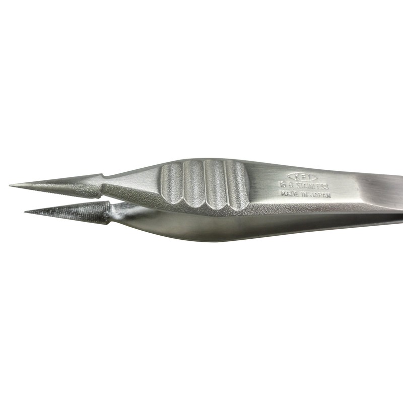 KFI K-13 Professional Tweezers for Splinter Thorn Removal & Tapering,
