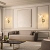 Flower Wall Sconce, LED Elegant Wall Light, Dimmable Wall Mount
