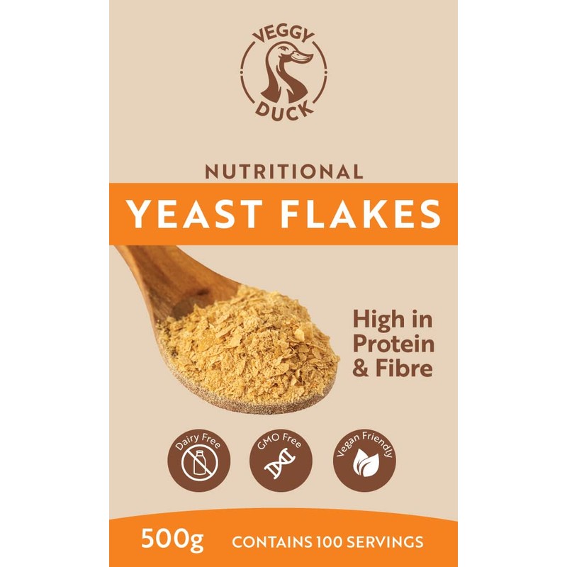 Veggy Duck - Nutritional Yeast Flakes (500g) - Natural |