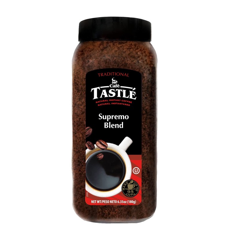 Café Tastlé Supremo Blend & Solo Delight 6.35 Ounce Instant