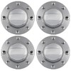 ECCPP 4PC Set 2 Front and 2 Rear Chrome 7