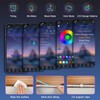 SIXDEFLY 10 PCS RGB Under Cabinet Lighting Kit, App and