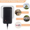 Aliwisdom Universal RC Battery Charger for 2.4V-12V (2-10S) Ni-MH/Ni-CD Battery