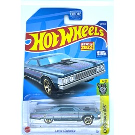 Hot Wheels 2022 - Layin' Lowrider - Experimotores 7/10 [azul claro] 128/250