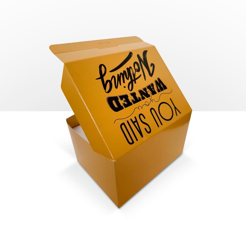 FETTIPOP Gift Box (You Said 'Nothing'), Exploding Confetti Gift Boxes,