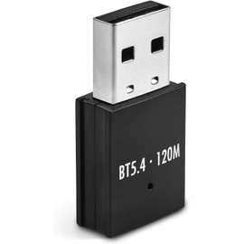 JAPOO Bluetooth 5.4 Adapter for PC,BT Dongle Receiver,Long Range USB Bluetooth Dongle,Win11/10/8.1 Support for Desktop, Laptop,Farthest Distance can Reach 393 feet