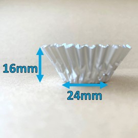 UACJ製箔 おかずケース おかずカップ シルバー 底径2.4cm×高さ1.6cm アルミケース 3号 深型 お弁当 お菓子作り 大容量 業務用 500枚入