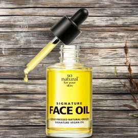 So Natural Carrier Oil Facial Oil Signature Face Oil 1 x 30ml / 쏘내추럴 캐리어오일 페이셜오일 시그니처 페이스 오일 1개 30ml