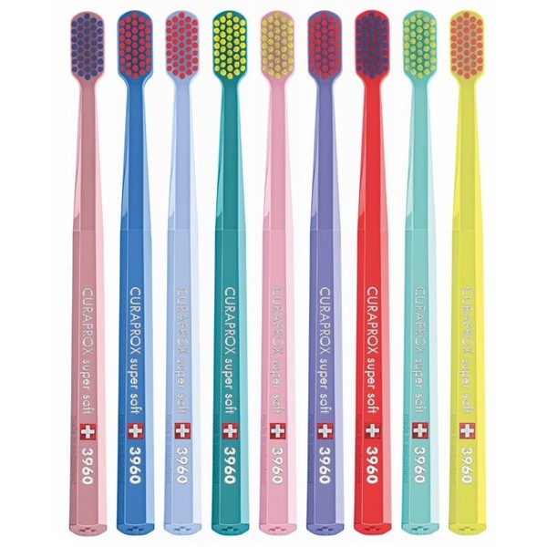 Curaprox 3960 Super Soft Toothbrush - Assorted Colours
