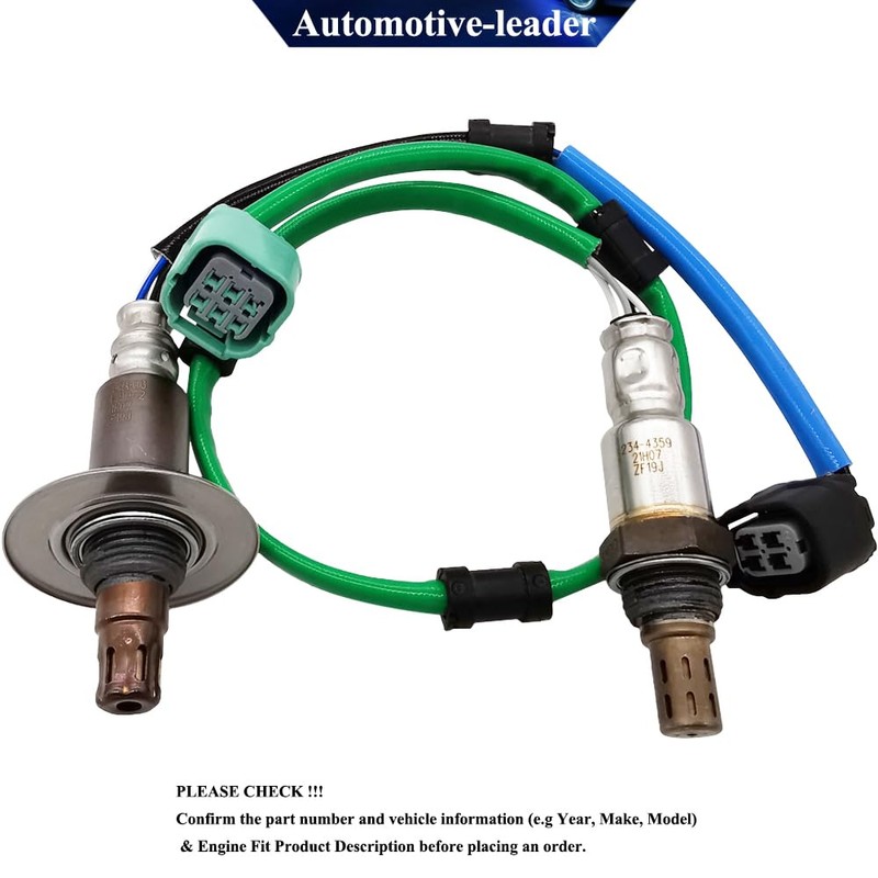 Automotive-leader 2Pcs Upstream Downstream Oxygen O2 Sensor Replacement for Honda