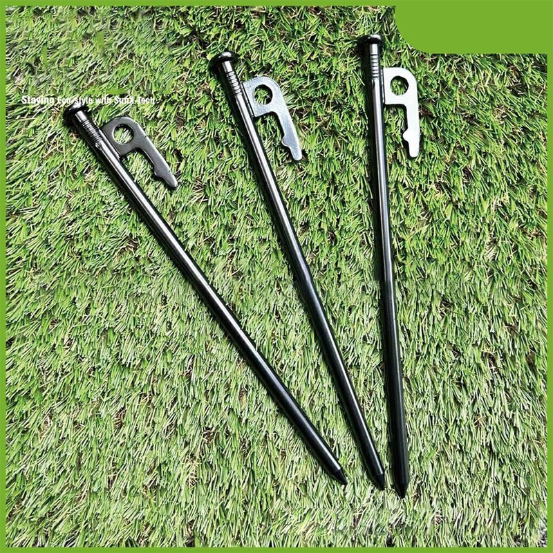 SUIOPPYUW Durable Camping Stakes With Large Head And Sharp End