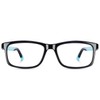 NANOVISTA Unisex Children's FANGAME 3.0 Sunglasses, Black/AZUL GLOW, 50