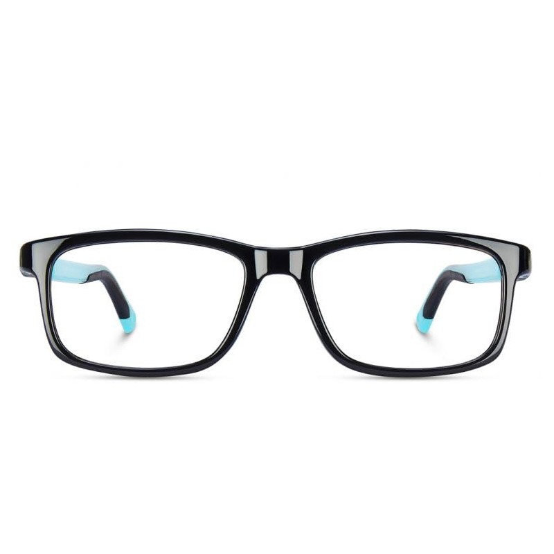 NANOVISTA Unisex Children's FANGAME 3.0 Sunglasses, Black/AZUL GLOW, 50
