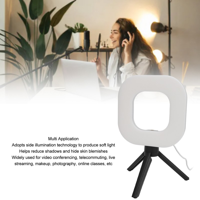 USB Video Light 10 Brightness Level 5 Color 1500lm 72