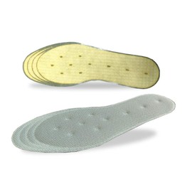Actika Men's Odor Guard Insole, Akshubo Wei Tie, gray