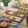 vancasso Serving Platters Set of 3, 16"/14"/12" Inch Rectangular Trays