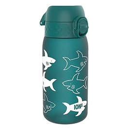 Ion8 Leak Proof Kids Water Bottle, BPA Free, Shark, 350ml (12oz)
