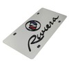 Eurosport Daytona Compatible/Replacement for Buick Riviera Stainless Steel License Plate