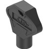 CTA-Dichtungen Plastic Triangular Key PA6 30% GF 1C04-38 Black