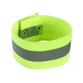 Ergodyne - 29014 GloWear 8001 High Visibility Reflective Arm/Leg Band - Snap Closure, Lime, Large/X-Large