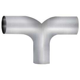 BESTfit 5 Inch Steel Universal Exhaust Y-Pipe 9 Inch L X 18 Inch W