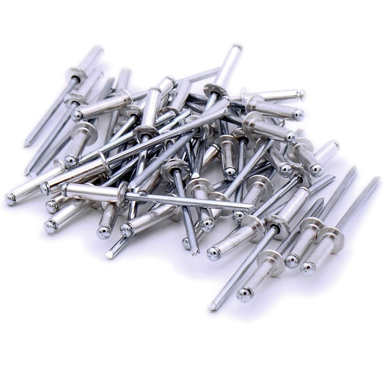 M3.2 (3.2mm x 6mm) Dome Blind Rivet - Aluminium (Pack