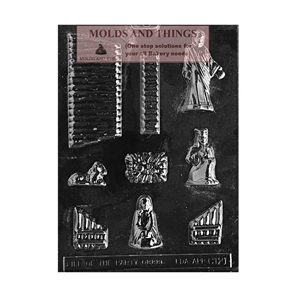 NATIVITY SCENE Chocolate Candy Mold, Christmas Chocolate Candy Mold With