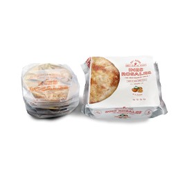 Ines Rosales Seville Orange Sweet Olive Oil Tortas ( Pack of 2 ) (Tortas con Naranja Sevillana) 6.34 Oz (180 g) pack, contains six Fine Mediterranean Crisps (Tortas) individually wrapped