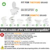 Terapaton RV Bidet Toilet Seat Attachment, RV Bidet for Camper