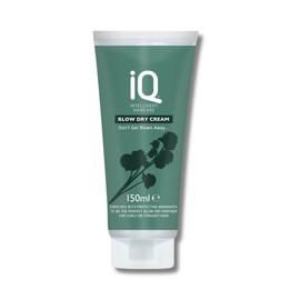 IQ Haircare Essentials - IQ Hair Serum (75ml) for Nourishing Hydration, IQ Intelligent Blow Dry Cream (150ml) for Professional-Grade Styling, and a Detangling Hair Brush for Smooth, Tangle-Free Hair