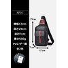 Rowaica Men's One-Shoulder Body Bag, Large Capacity, Crossbody Bag, Lightweight,