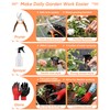 9-Piece Stainless Steel Garden Tools Set, HaSteeL Outdoors Gardening Hand