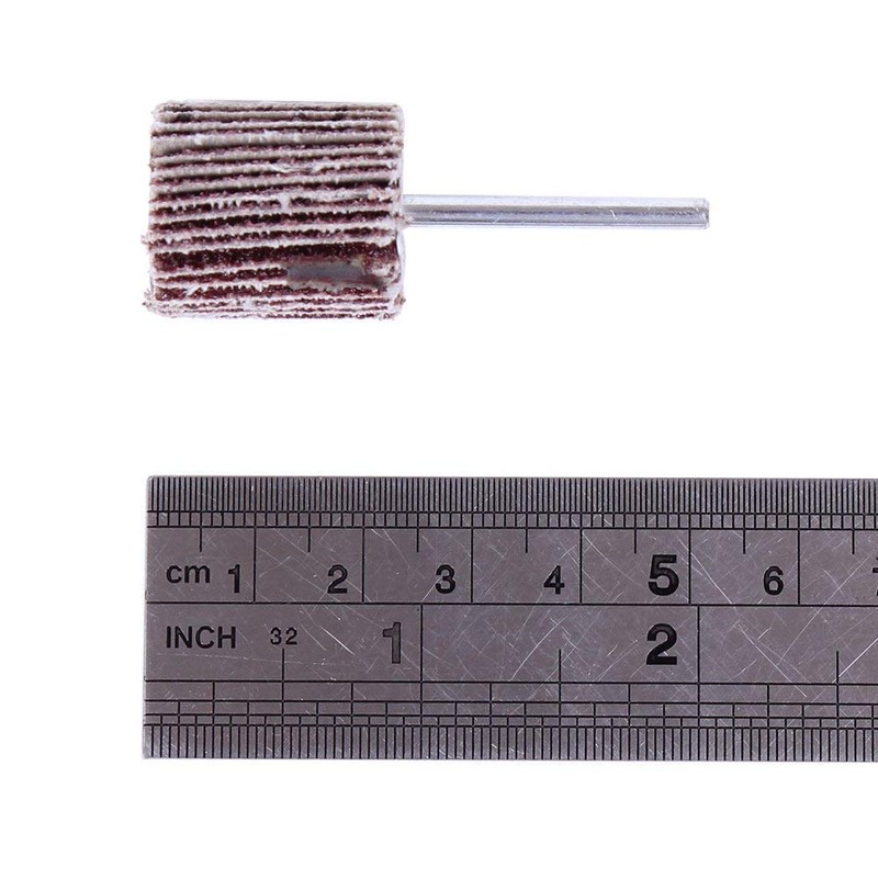 AUTOTOOLHOME 20PCS Abrasive Flap Wheel Sander 80 Grit 1/8" Shank