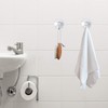 Annefly Suction Cup Hooks 40mm Transparent Sucker Hooks for Kitchen
