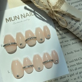 Wedding Ring Nail Tips - Long Point / 웨딩링 네일팁 - 롱포인트