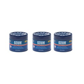 Ozium Smoke & Odors GNQMl Eliminator Gel. Home, Office and Car Air Freshener, 4.5 oz (3 Pack)