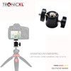 TronicXL 360° Metal Ball Head Tripod Adapter 1/4 Inch Tripod