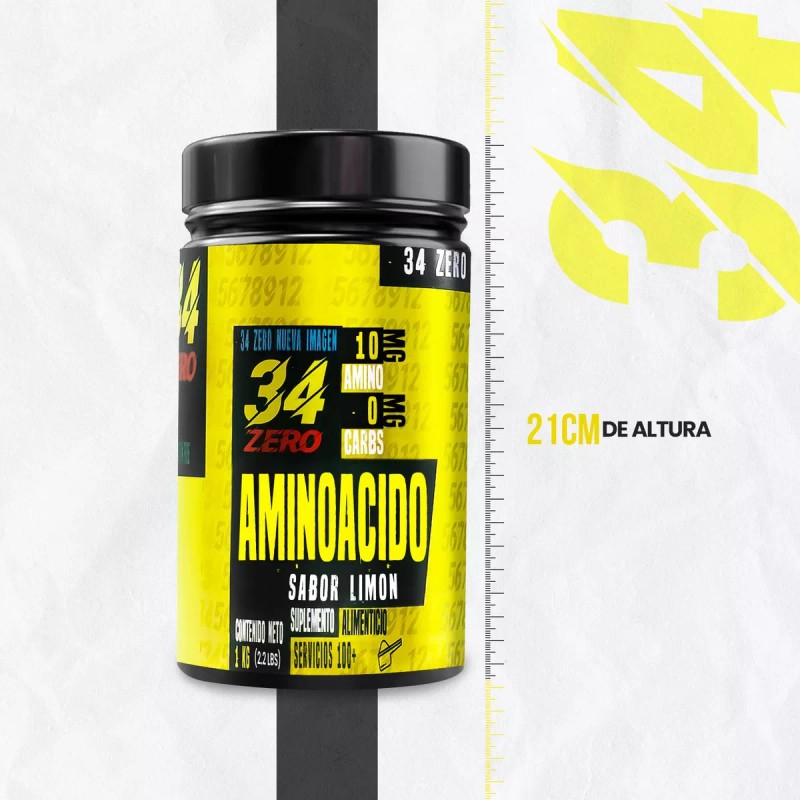 OCRE 34 ZERO Aminoácidos En Polvo 34 Zero 1 Kg