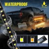 Unbranded 2PC-70" Running Board LED Light Side Step Strip Bar