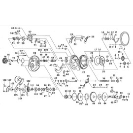 Daiwa 17 Saltiga BJ200SHL Spool (18-19, 21-22), Part Number 17, Part Code 129656 00613715129656