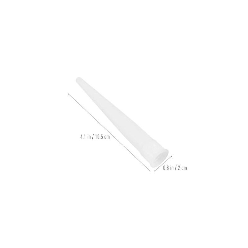 SPARE NOZZLE PLASTIC WHITE FOR SEALANTS 10 pack